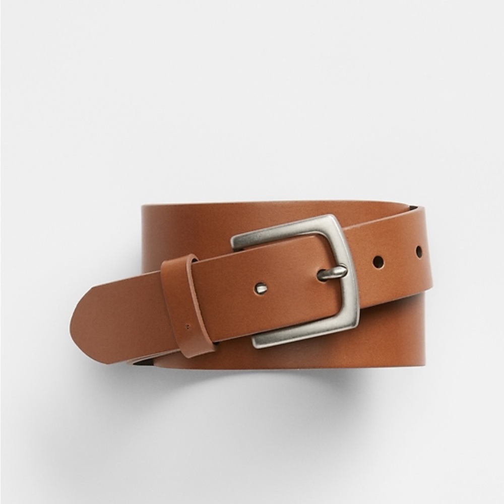 Men's Cognac Brown VEGAN Belt